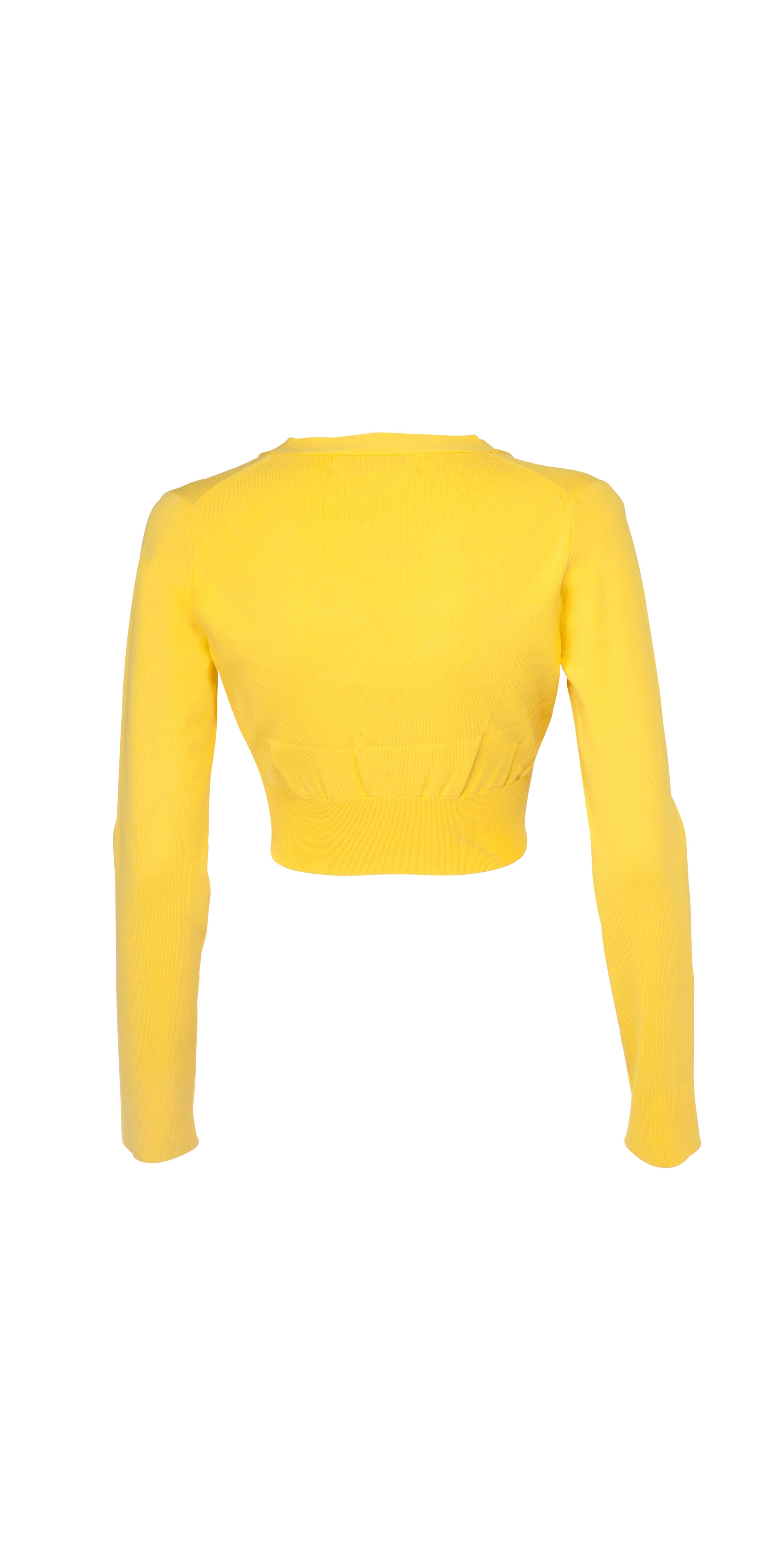Elsa Knit Top - Yellow