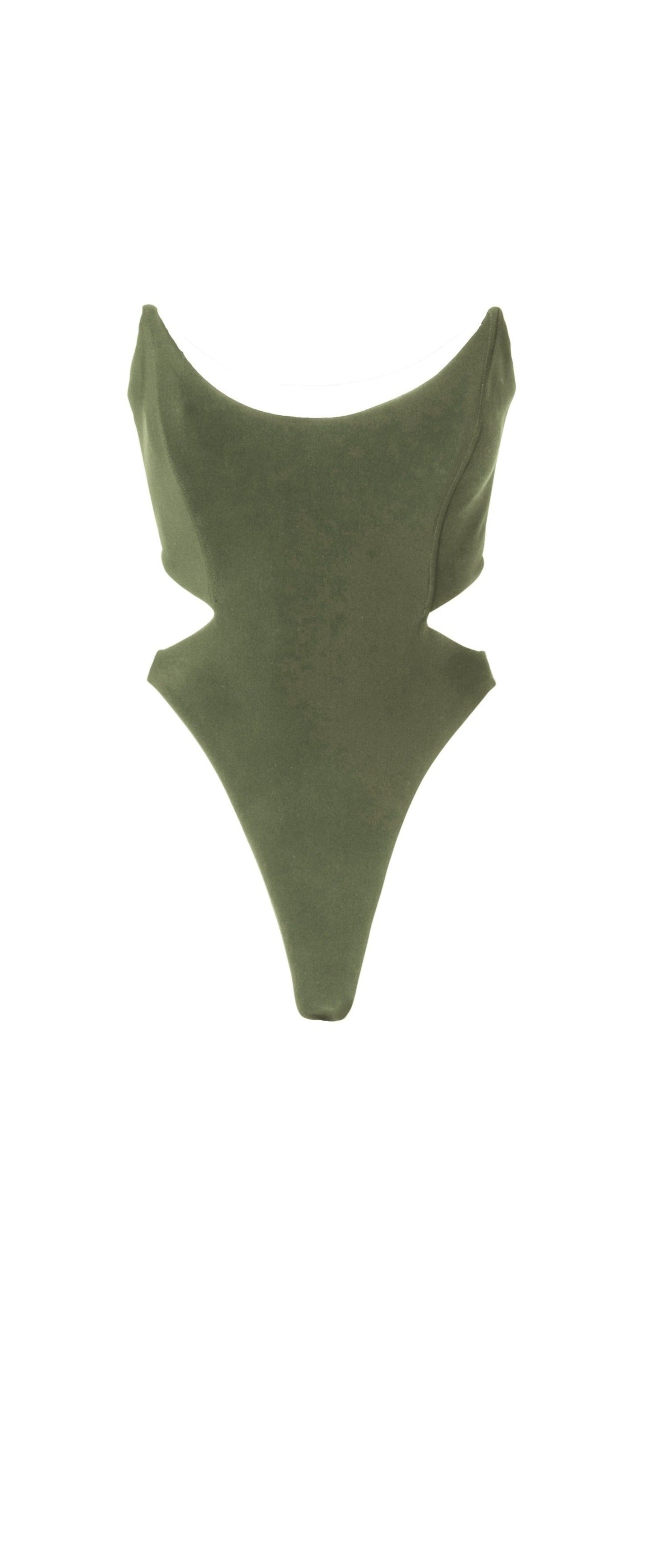 Hemera Bodysuit - Olive Green