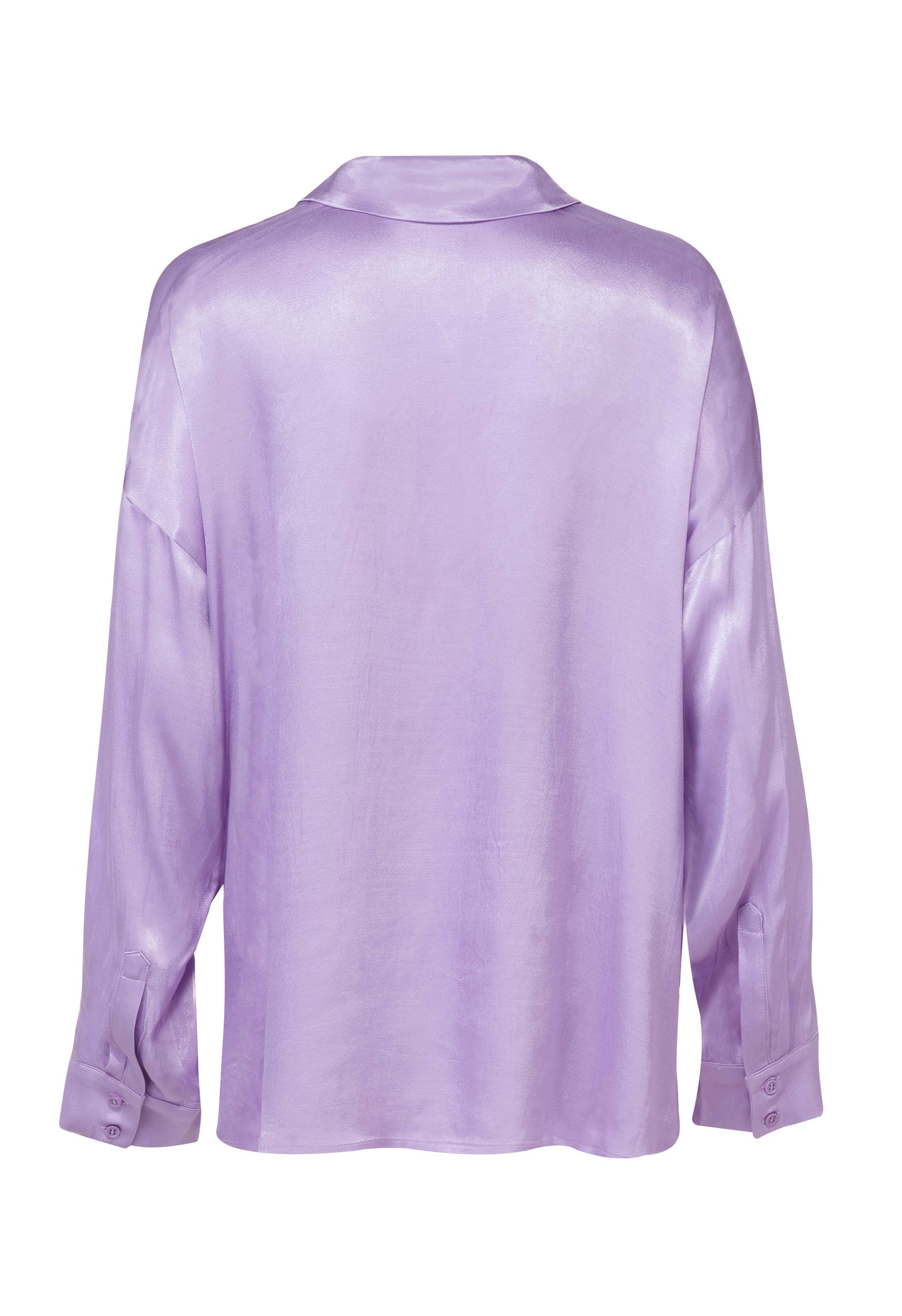 Victoria Viscose Shirt - Lilac