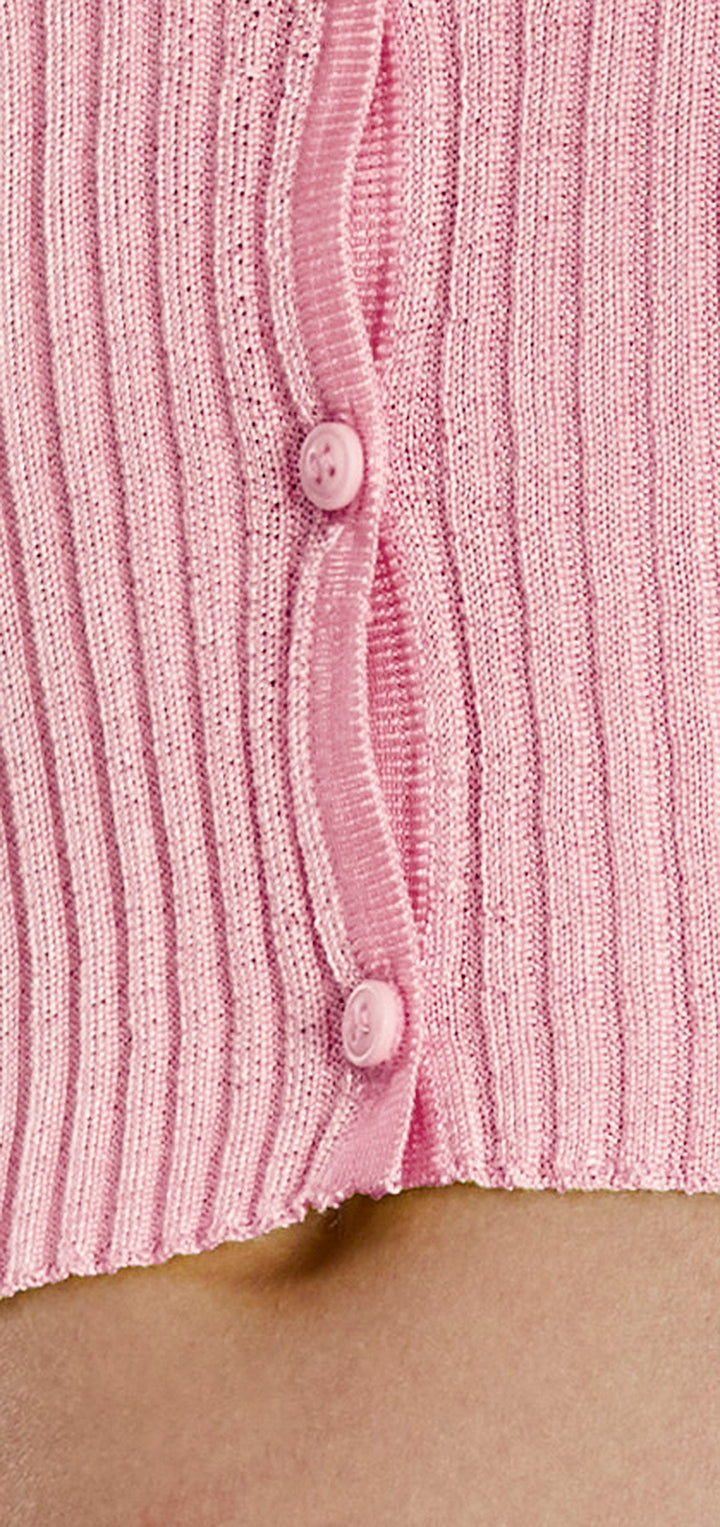 Eline Knit Shirt - Pink