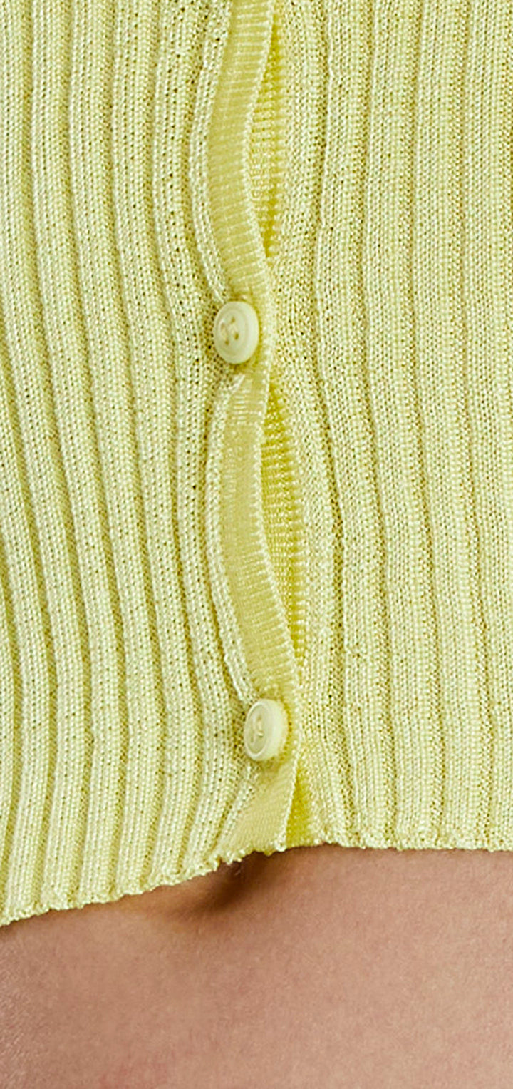 Eline Knit Shirt - Yellow
