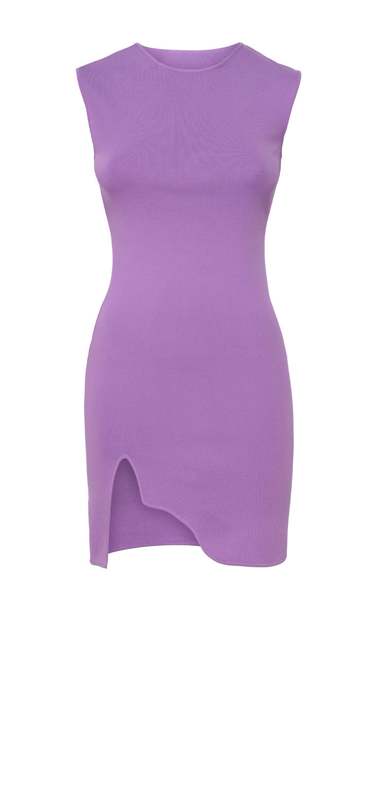 Lidia Knit Dress - Purple