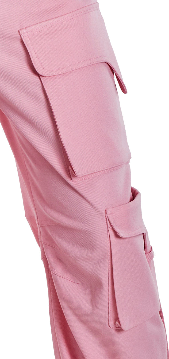 Rae Cargo Pants - Pink