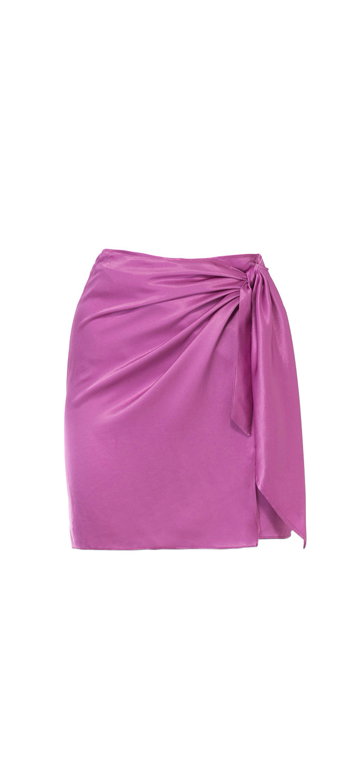 Adriana Mini Skirt - Purple