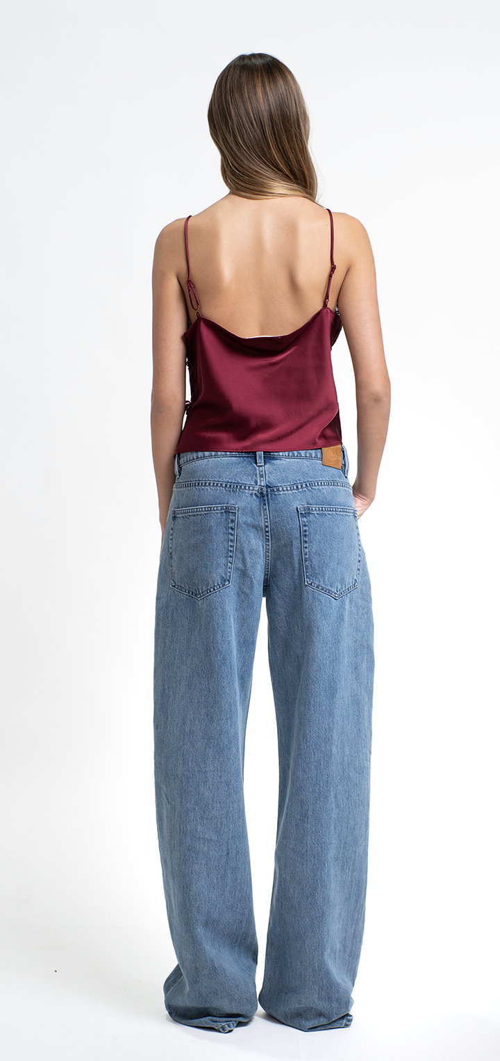 Mabel Top - Burgundy