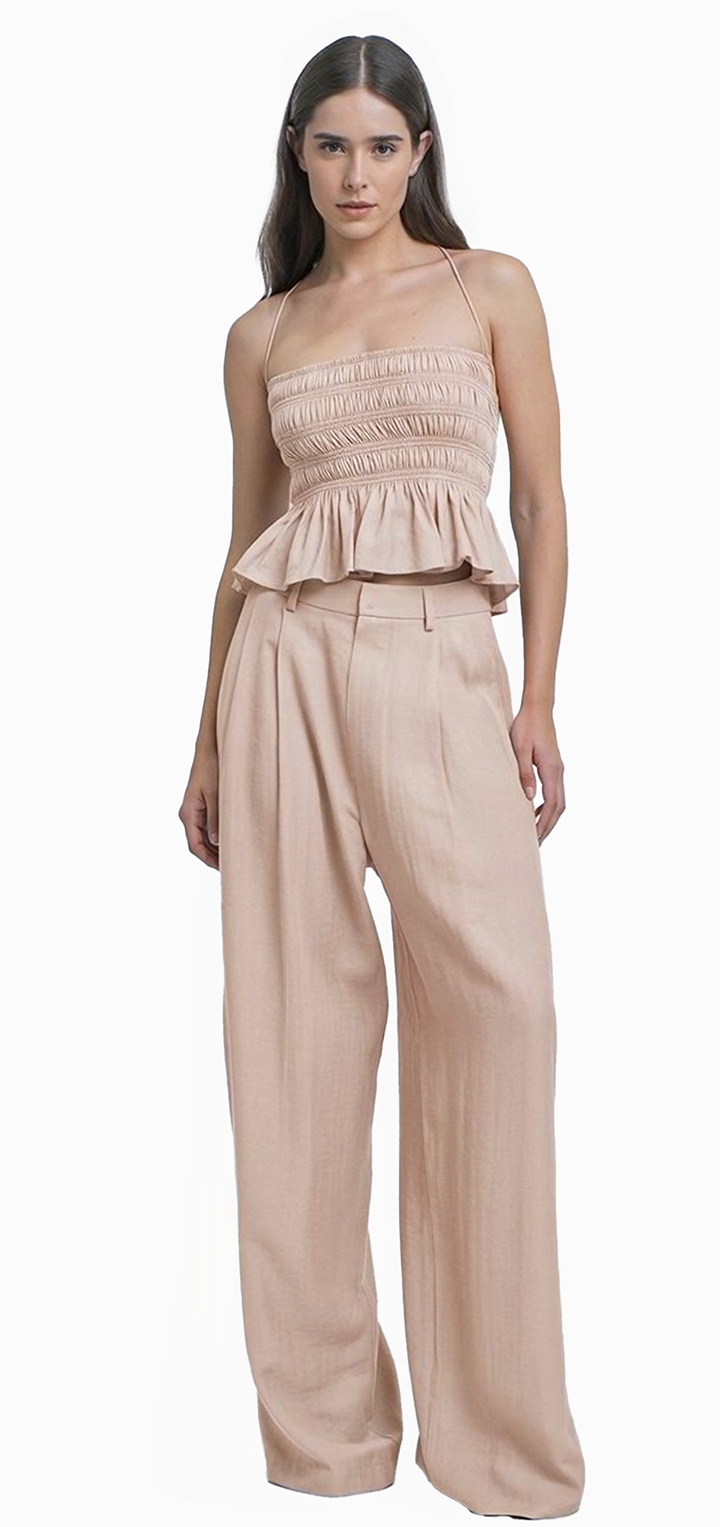 Hedi mid waist tailored pants