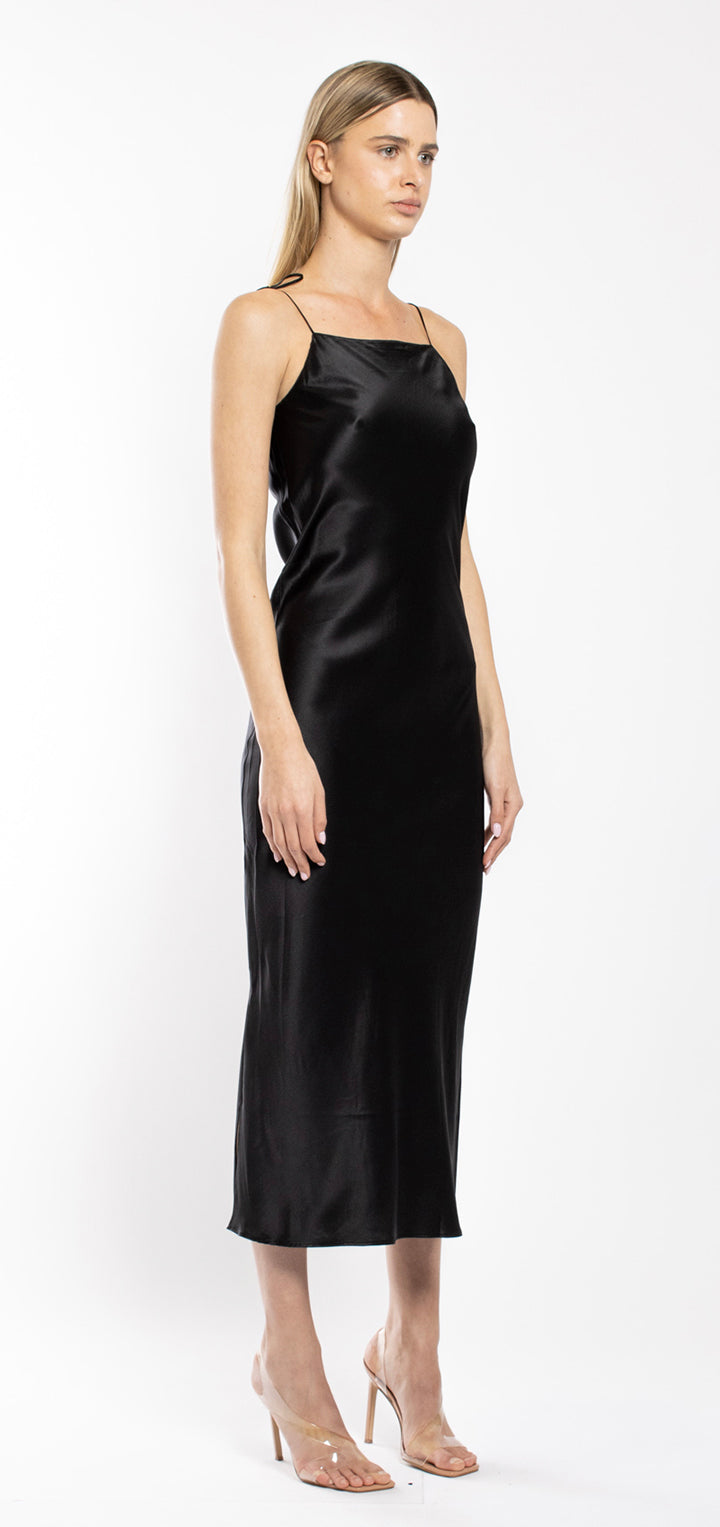 Donna Silk dress - Black