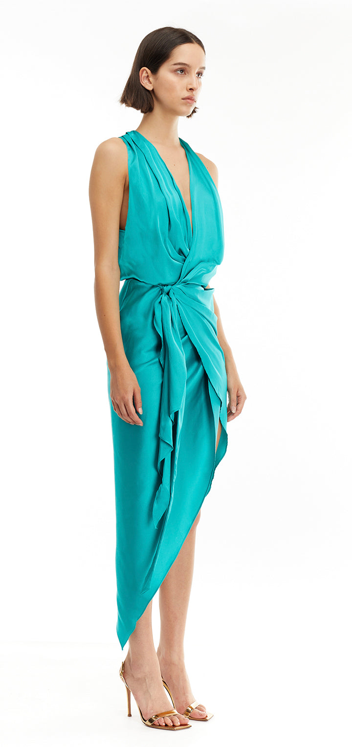 Perry Dress - Turquoise