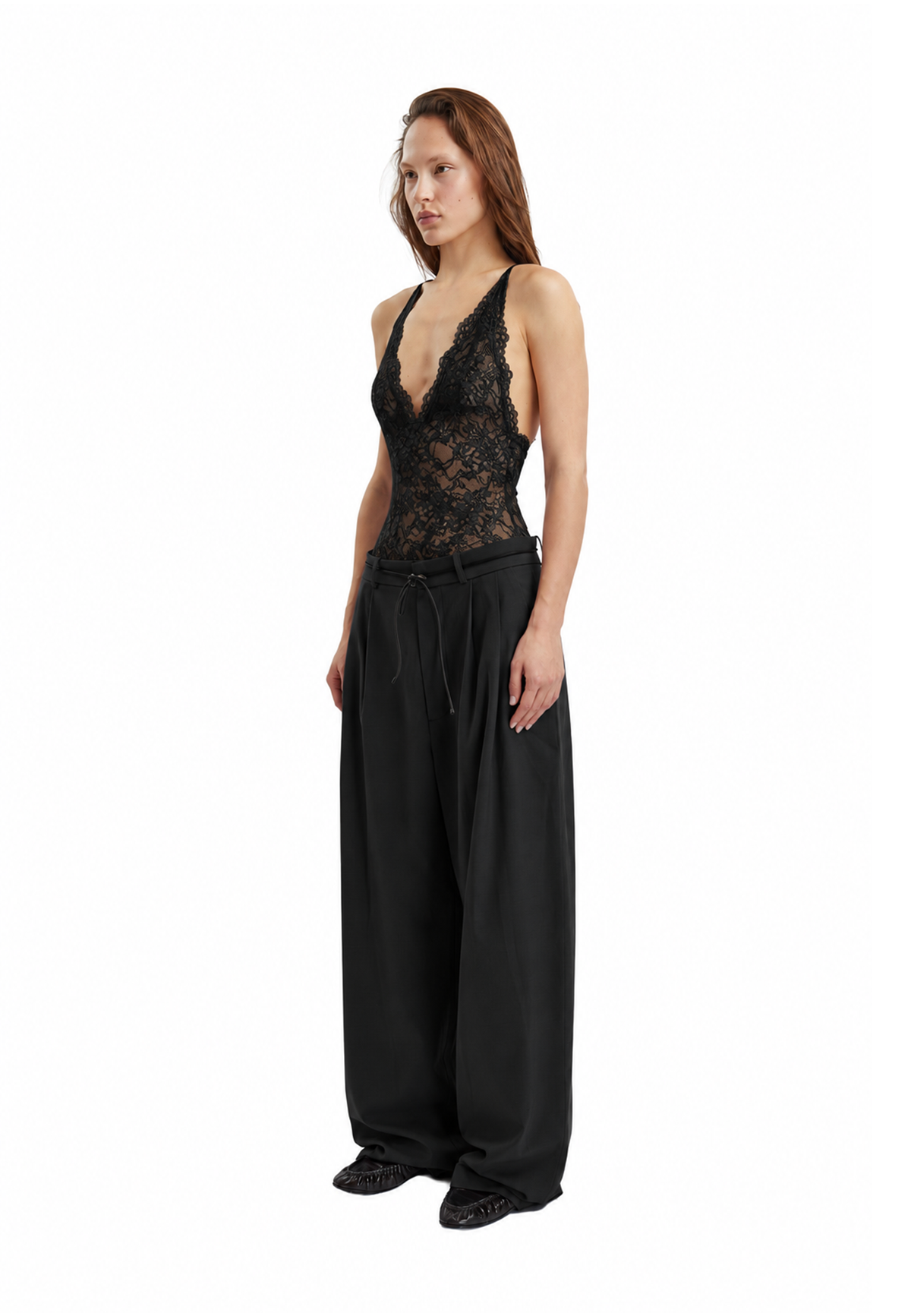 Fran lace bodysuit - Black