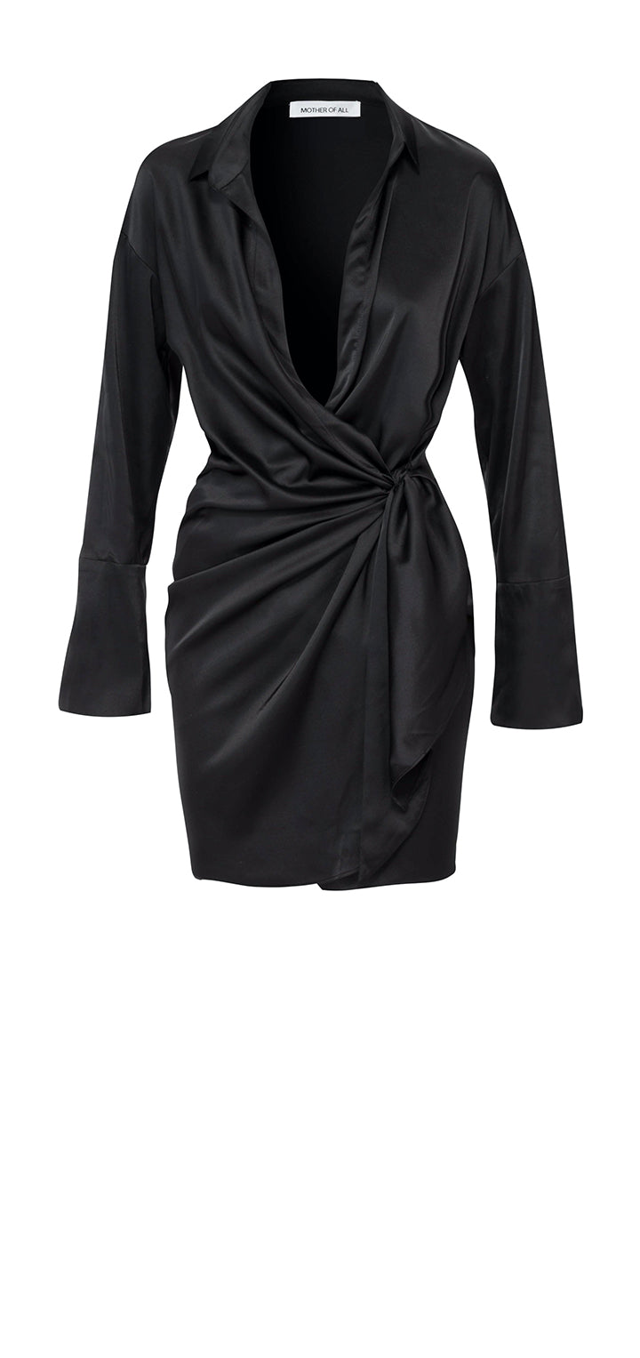 Gisele Mini Dress - Black