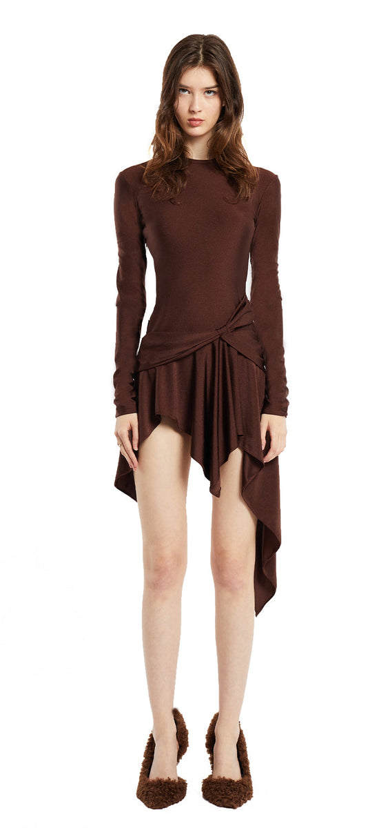 Arya Dress- Brown Arya Dress- Brown