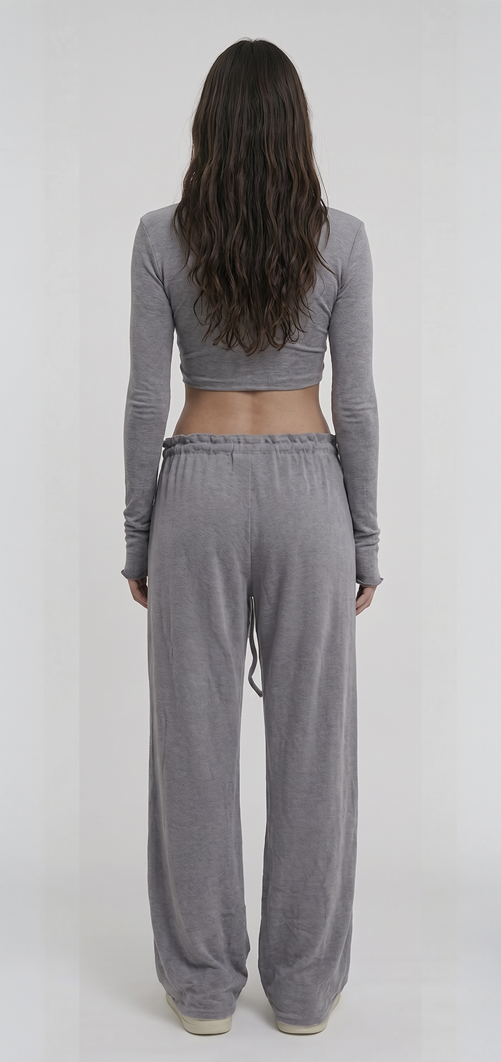Papper ripple pants - Grey