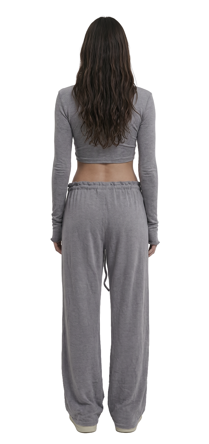 Papper ripple pants - Grey