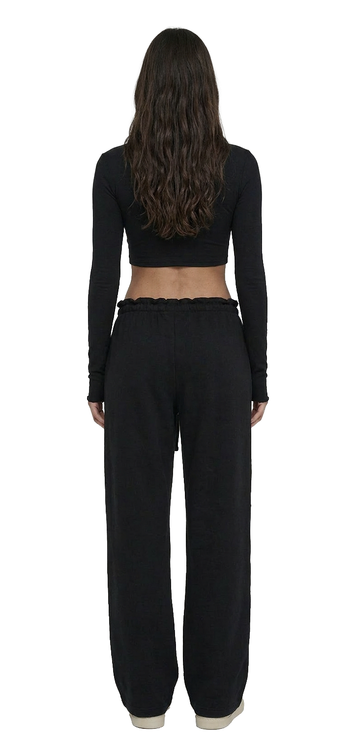 Papper ripple pants - Black