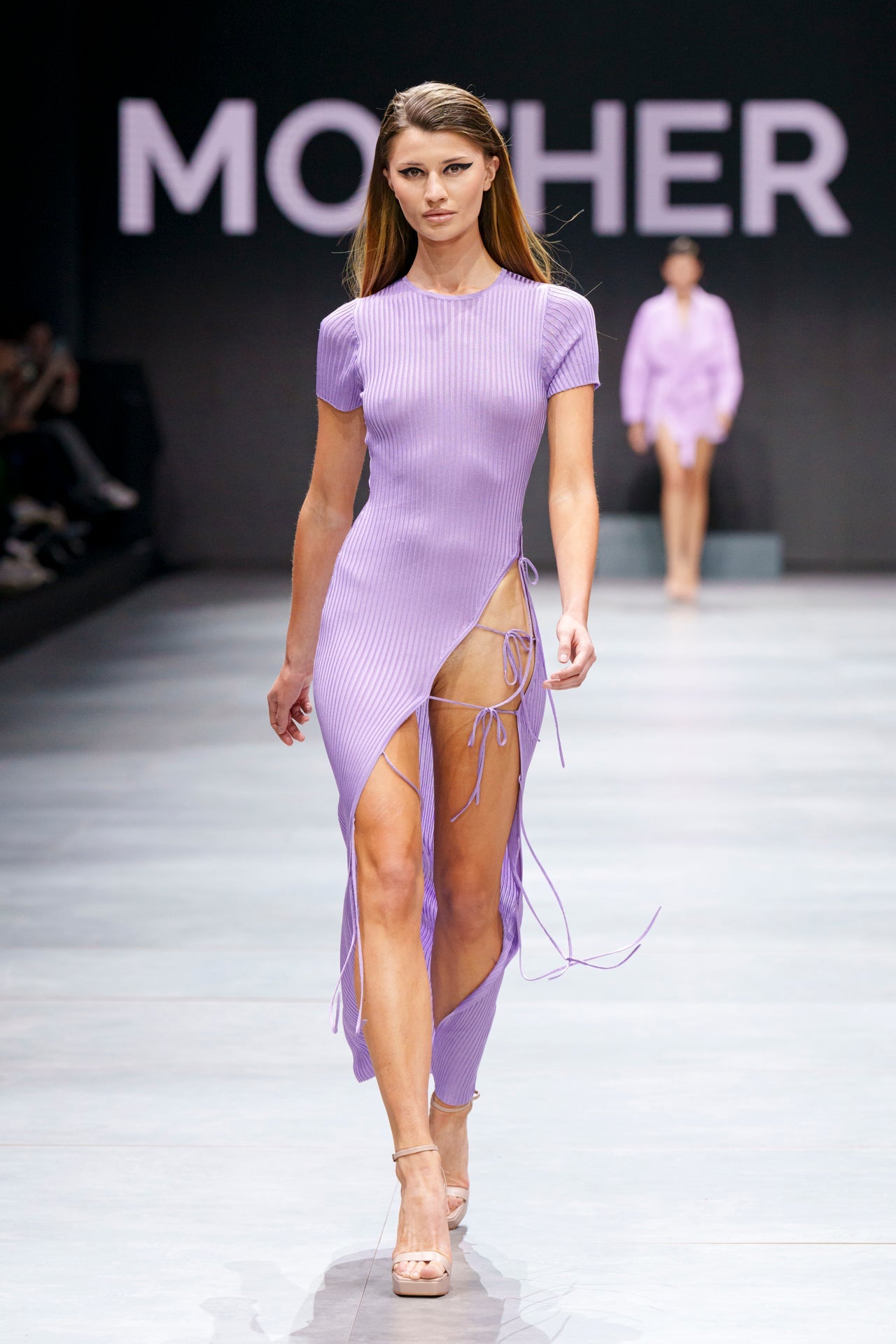Vivian Knit Dress - Lilac
